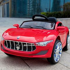 Детский электромобиль T-7637 EVA RED Maserati, красный