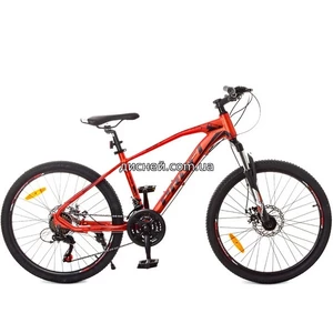 Спортивный велосипед 24д. G24VELOCITY A24.2, красно-черный