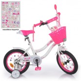 Велосипед детский PROF1 14д. Y1494-1K, Star, с корзинкой