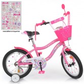 Велосипед детский PROF1 16д. Y16241-1, Unicorn, розовый