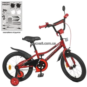 Велосипед детский PROF1 18д. Y18221-1, Prime, красный
