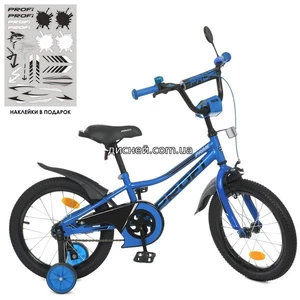 Велосипед детский PROF1 18д. Y18223-1, Prime, синий