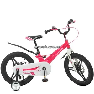 Велосипед детский PROF1 18д. LMG18232, Hunter, малиновый