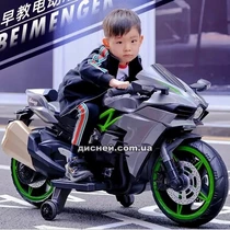 Детский мотоцикл M 4877 EL-11, мягкое сиденье