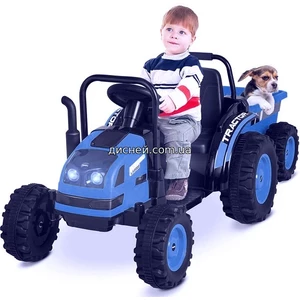 Детский электромобиль M 4419 EBLR-4 трактор, с прицепом