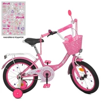 Велосипед детский PROF1 18д. Y1811-1K, Princess, с корзинкой