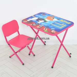 Детский столик M 5087-8, со стульчиком - Дитячий столик M 5087-8