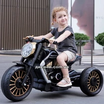 Детский мотоцикл M 5048 EL-2, мягкое сиденье