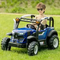 Детский электромобиль трактор M 5073 EBLR-4, мягкие колеса