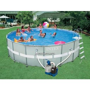 Купить Каркасный бассейн Intex 28334 Ultra Frame Pool (549х132)