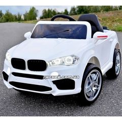 Купить Детский электромобиль M 3180 EBLR-1 BMW, мягкое сиденье, белый
