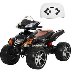Купить Детский квадроцикл M 3101 (MP3) EBLR-2, кожаное сиденье, красно-черный