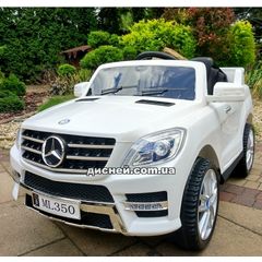 Купить Детский электромобиль M 3568 EBLR-1, Mercedes с мягким сиденьем, белый