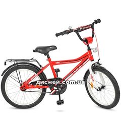 Велосипед детский PROF1 20д. Y20105, Top Grade, красный