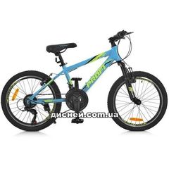 Спортивный велосипед 20 д. G20PLAIN A20.2, голубой