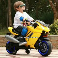 Детский мотоцикл M 3637 EL-6, Lamborghini, кожаное сиденье