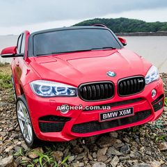 Двухместный детский электромобиль JJ 2168 EBLR-3, BMW, красный