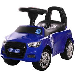 Купить Детская каталка-толокар M 3147 A(MP3)-4 Audi, синяя