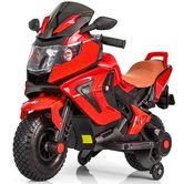 Детский мотоцикл M 3681 AL-3 BMW, надувные колеса, красный