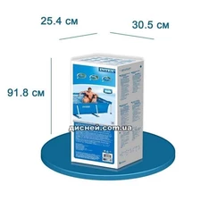 Каркасный бассейн Intex 58980, (28271), 260 х 160 х 65 см. фото 71