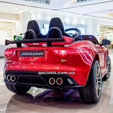 Детский электромобиль M 3994 EBLR-3 Jaguar, кожаное сиденье, красный фото 14