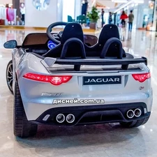 Детский электромобиль M 3994 EBLRS-11 Jaguar, автопокраска, серебристый фото 14