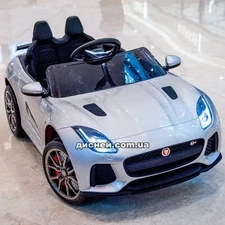 Детский электромобиль M 3994 EBLRS-11 Jaguar, автопокраска, серебристый купить