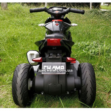 Детский мотоцикл M 3991 E-2, мягкие EVA колеса, черный купить