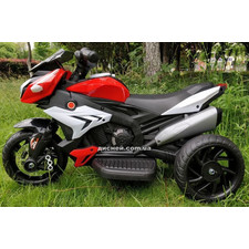 Детский мотоцикл M 3991 E-3, мягкие EVA колеса, красный купить
