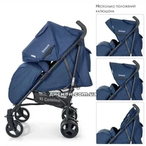 Коляска детская ME 1029 BREEZ Space Blue, прогулочная, синяя купить