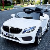 Детский электромобиль M 3987 EBLR-1 BMW, мягкие EVA колеса, белый