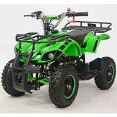 Детский квадроцикл HB-EATV 800N-5S (MP3) V3, надувные колеса, зеленый