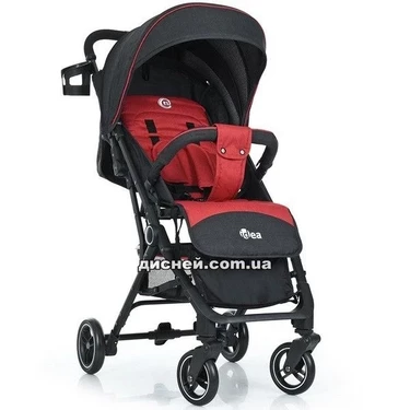 Детская коляска ME 1039L IDEA Crimson Gray, прогулочная, красно-серая
