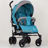 Детская коляска ME 1013L RUSH Turquoise, прогулочная, бирюзовая