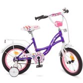 Детский велосипед PROF1 14д. Y1422-1 Bloom, фиолетовый