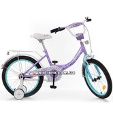 Детский велосипед PROF1 16д. Y1615 Princess, сиренево-мятный