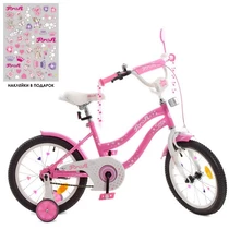 Детский велосипед PROF1 18д. Y1891, Star, розовый