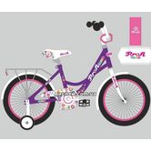 Детский велосипед PROF1 20д. Y2022-1 Bloom, фиолетовый