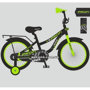 Детский велосипед PROF1 12д. T12152 Space, черный