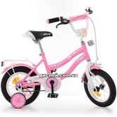 Детский велосипед PROF1 12д. Y1291 Star, розовый