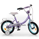 Детский велосипед PROF1 14д. Y1415 Princess, сиренево-мятный