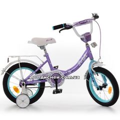 Купить Детский велосипед PROF1 14д. Y1415 Princess, сиренево-мятный