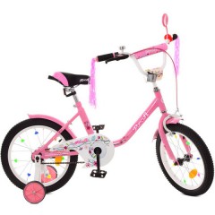 Купить Детский велосипед PROF1 16д. Y1681 Flower, розовый