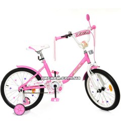 Купить Детский велосипед PROF1 18д. Y1881 Flower, розовый