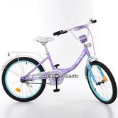 Детский велосипед PROF1 20д. Y2015, Princess, сиренево-мятный