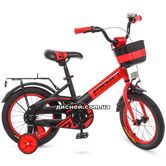 Детский велосипед PROF1 16д. W16115-5, Original, красно-черный