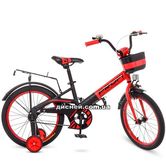 Детский велосипед PROF1 18д. W18115-5, Original, красно-черный