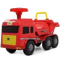 Купить Детская каталка-толокар 248, пожарная машина-самосвал
