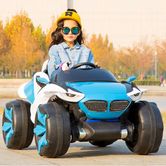 Детский электромобиль M 4064 EBLR-4 BMW, четыре мотора, синий