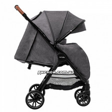 Коляска Carrello Eclipse CRL-12001/1 Ink Gray, прогулочная, лен фото 14